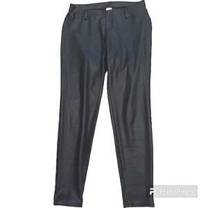 Ankle Leggings Walking High Waist Fitting Tight Stretch Soft Back Pockets